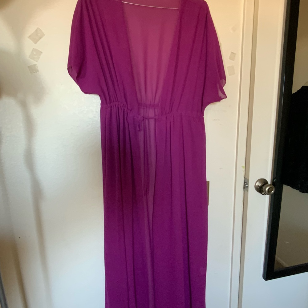 SHEIN Vibrant Purple Fabric